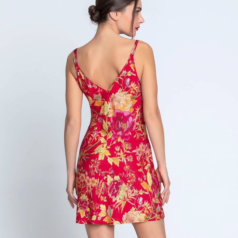 Lingerie Noturna Babydoll Forêt Rubis Santal Rouge
