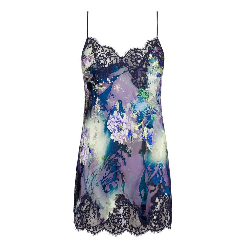 Lingerie Noturna Babydoll de sedução Déesse Désirs Mauve Désir