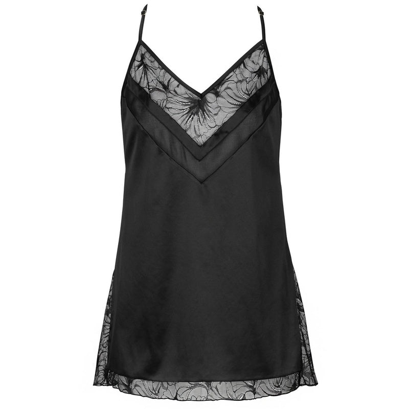 Lingerie Noturna Babydoll de Cetim Nuit à Broadway