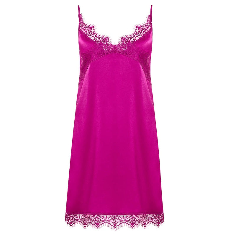 Lingerie Noturna Babydoll de Cetim Segredos de Cetim Azalée