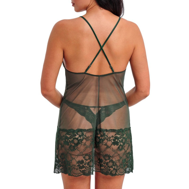 Lingerie Noturna Babydoll de Renda Natsuki Lace Juniper