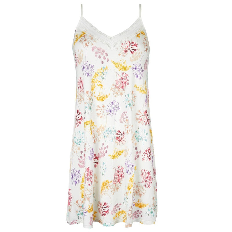 Lingerie Noturna Babydoll Soufflé Fleuri Souffle Pastel
