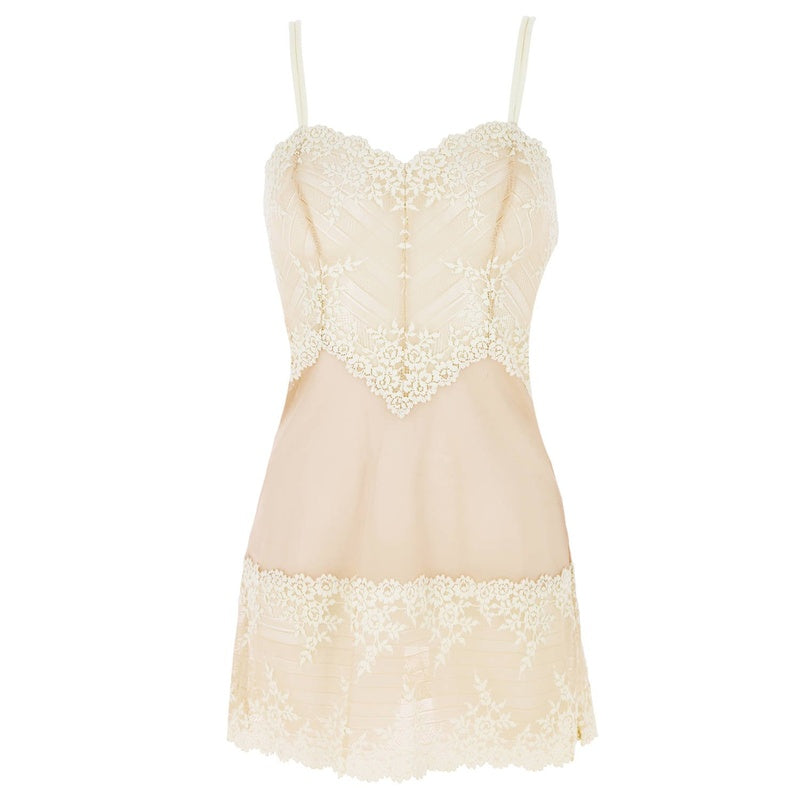 Lingerie Noturna Babydoll Embrace Lace Naturalmente NudeMarfim