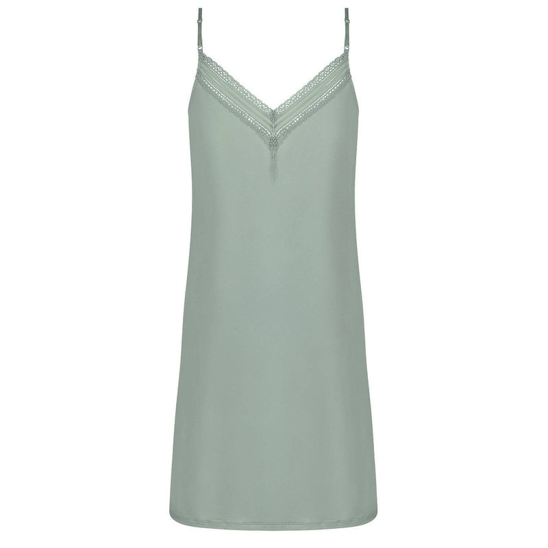 Lingerie Noturna Babydoll Simply Graphic Verde Amande