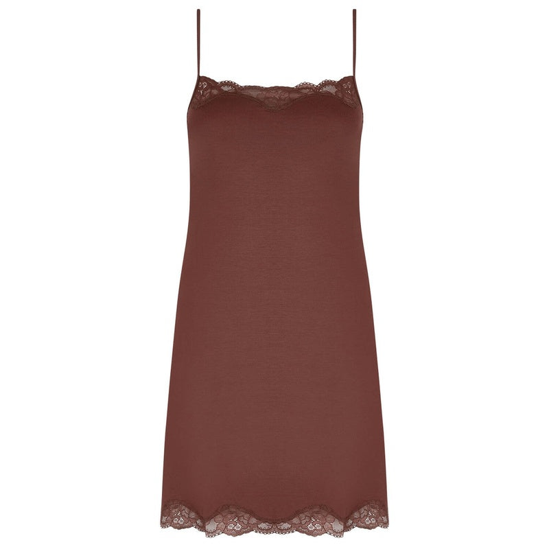 Lingerie Noturna Babydoll Simplesmente Perfeito Cappuccino