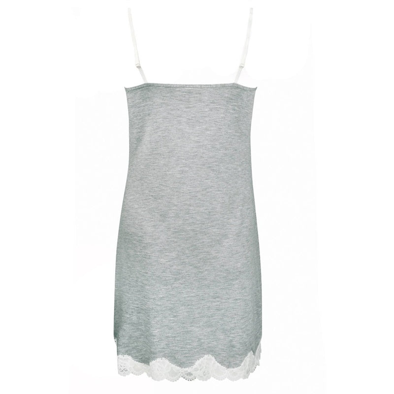 Lingerie Noturna Babydoll Simply Perfect Chiné Gris