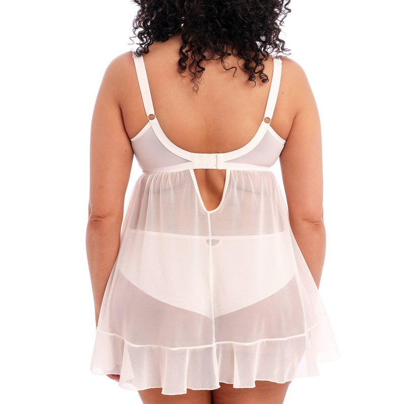 Lingerie Noturna Babydoll Priya Baunilha