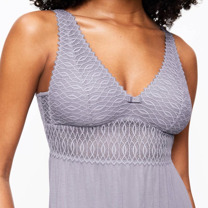Lingerie Noturna Babydoll Aura Spotlight Sombra