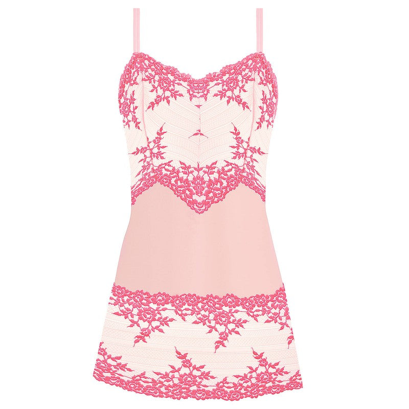 Lingerie Noturna Babydoll Embrace Lace Chateau Rose