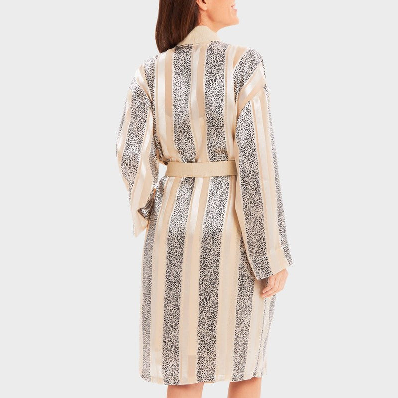 Roupão e Peignoir Couture Listrado
