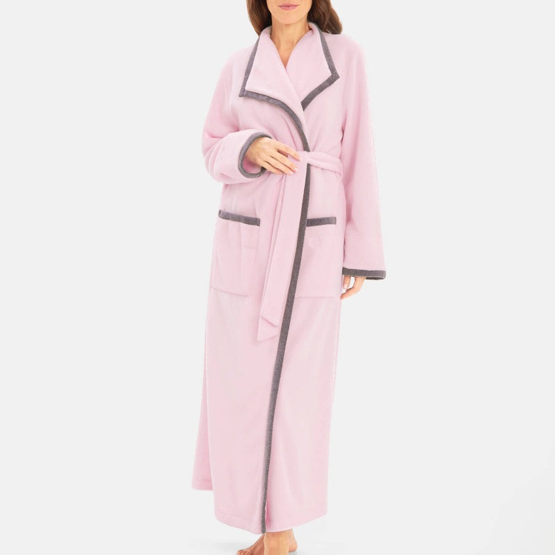 Roupão e Peignoir Cosy Pâle Rose