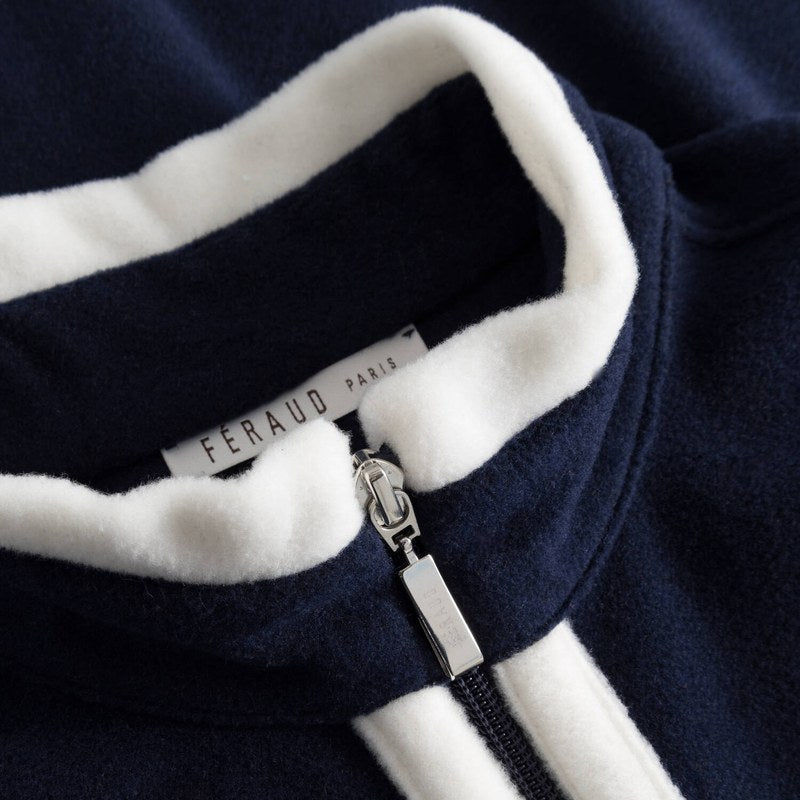 Roupão e Peignoir com zíper Cosy Navy