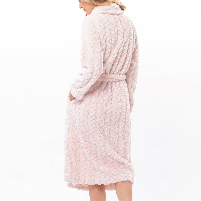 Roupão e Peignoir longo Essentiel Bois de Rose