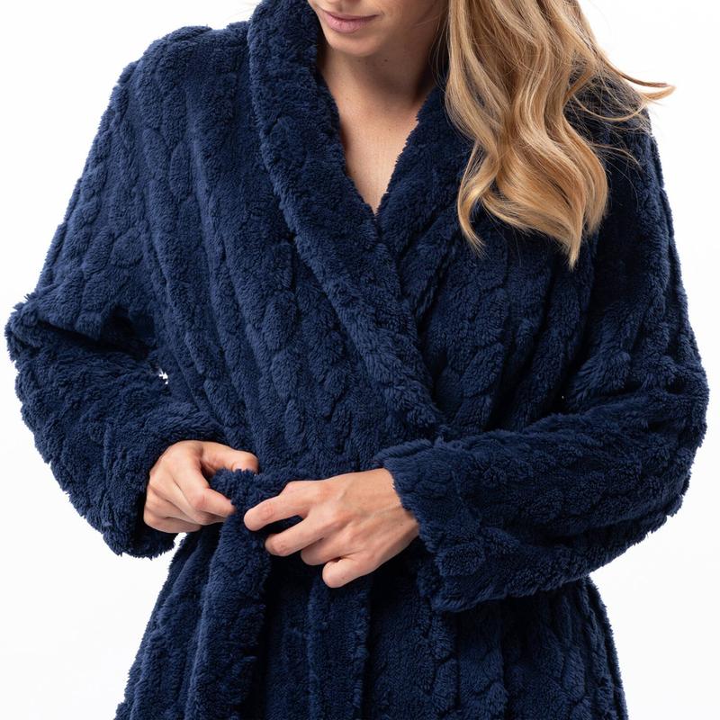 Roupão e Peignoir longo Essentiel Marine