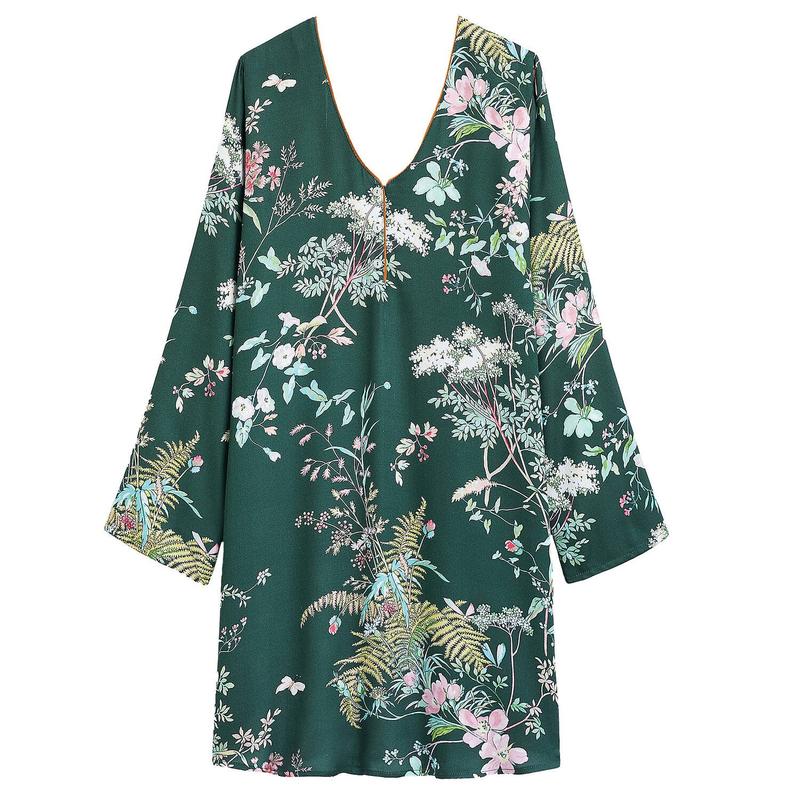 Roupão e Peignoir Camisola Contes Verde