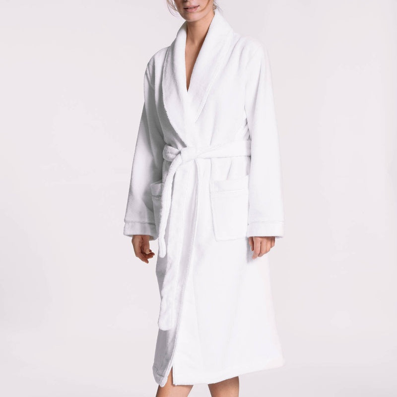 Roupão e Peignoir longo de algodão Cosy Shower Novo