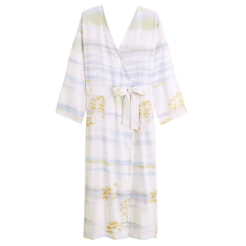 Roupão e Peignoir longo de algodão Horizons
