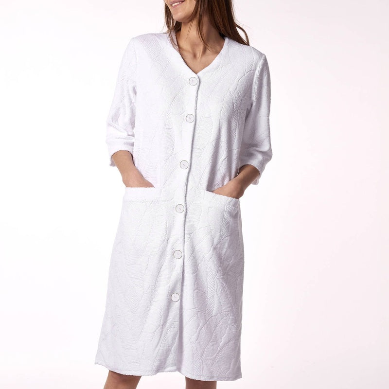 Roupão e Peignoir de algodão turco Claudie
