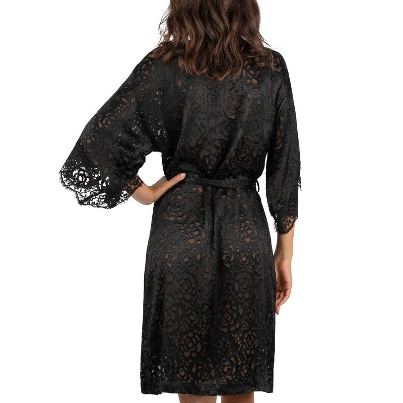 Roupão e Peignoir Vestido e Floral