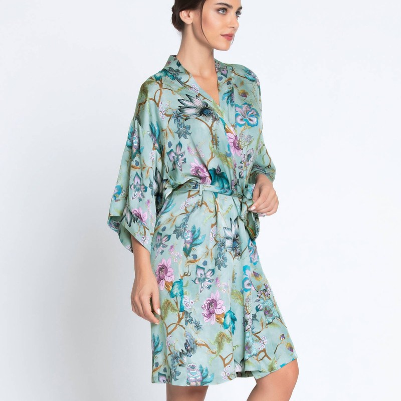 Roupão e Peignoir Negligee Rêve En Fleurs Rêve Opale