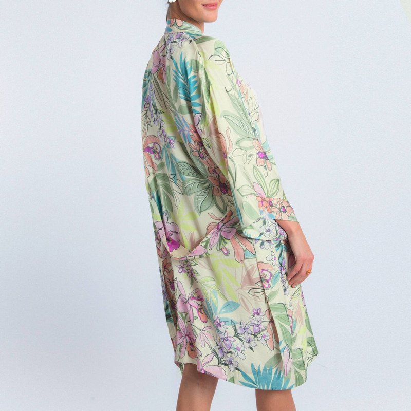 Roupão e Peignoir Negligee Paradise Glowing Garden