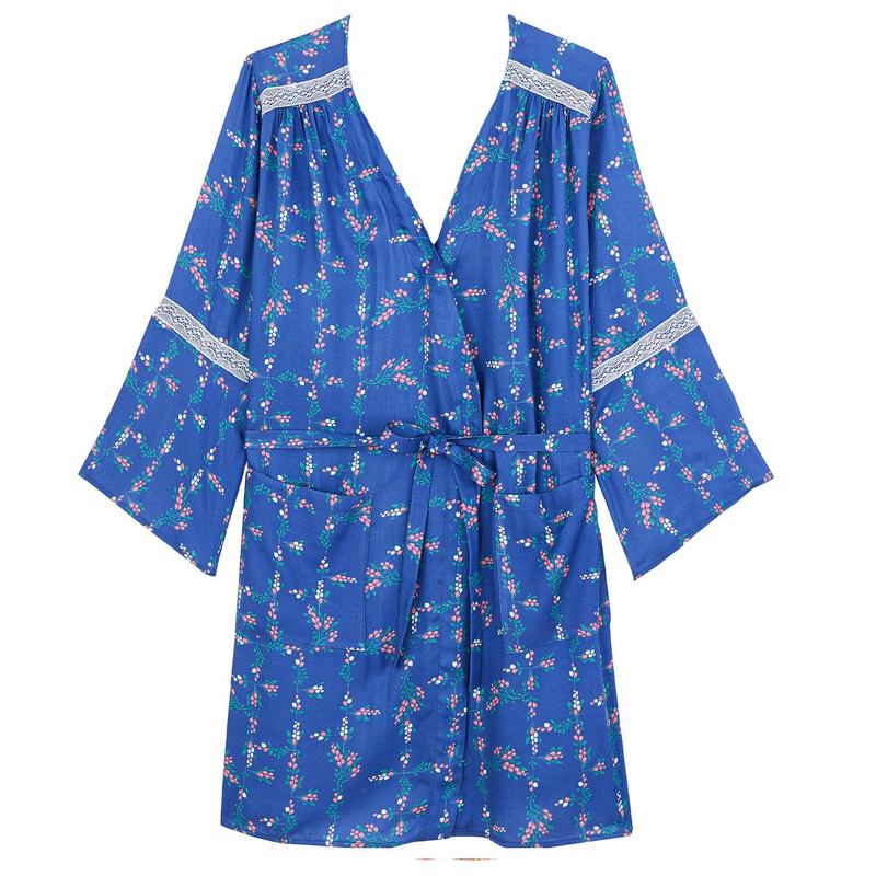 Roupão e Peignoir curto Manon Denim