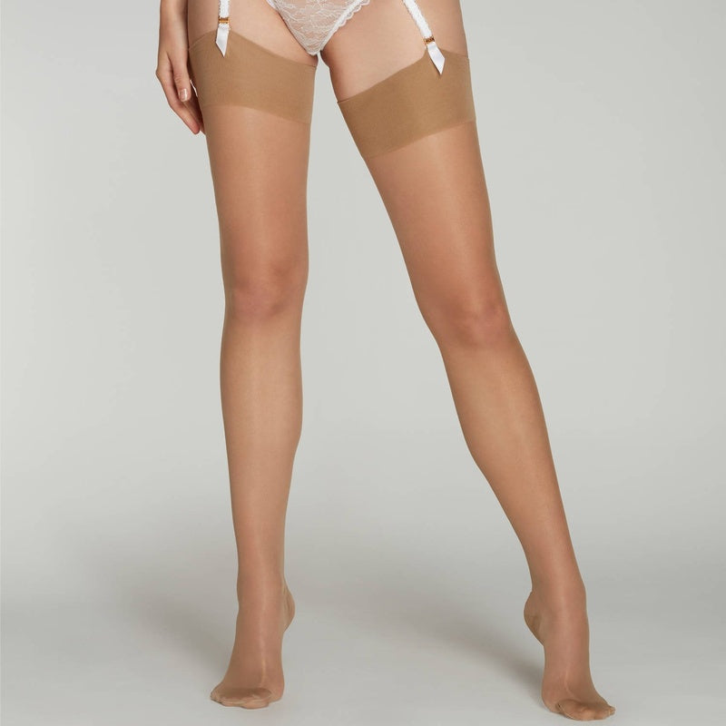Meia-Calça de 15 denier com costura traseira Amber Les Bas