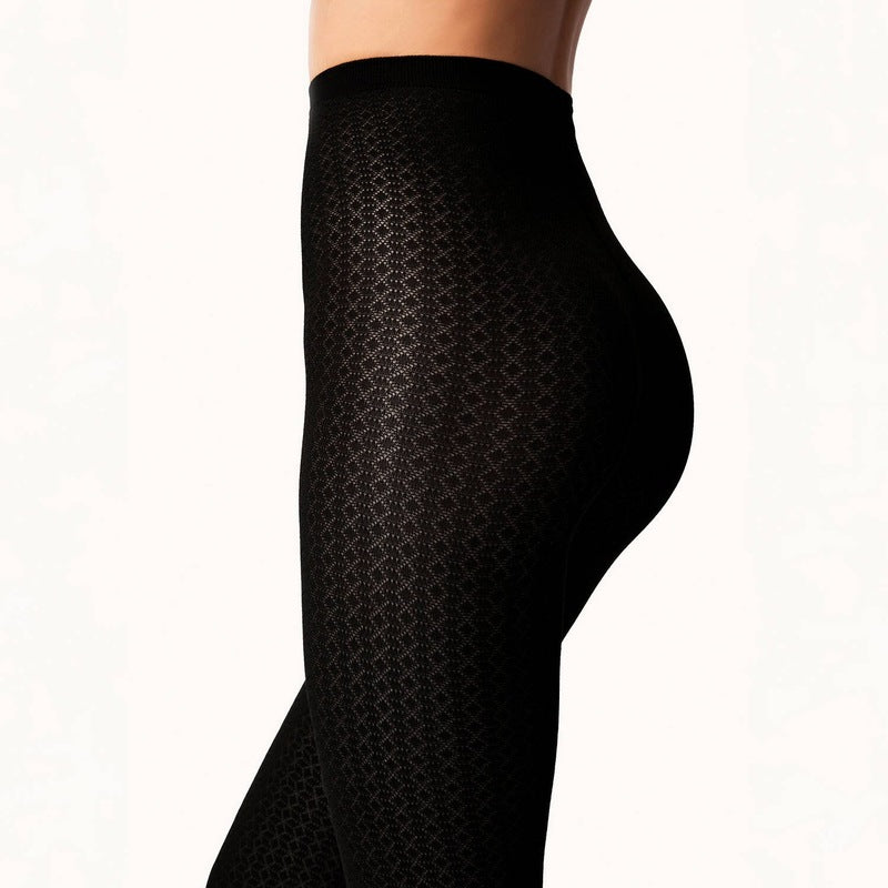 Meia-Calça 50 denier Jacquard