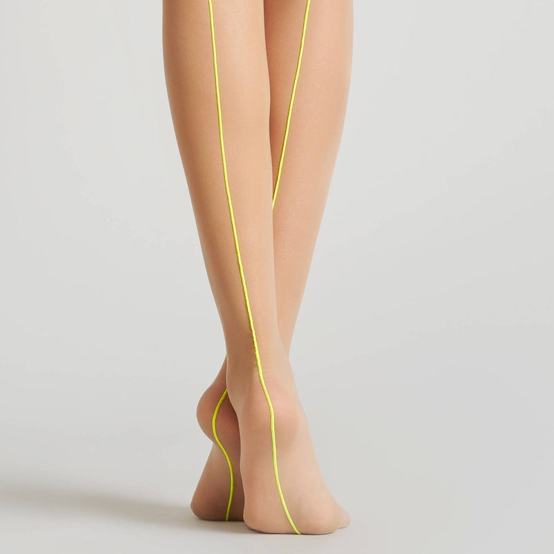 Meia-Calça de nylon com costura traseira de 20 deniers Les Coquetteries