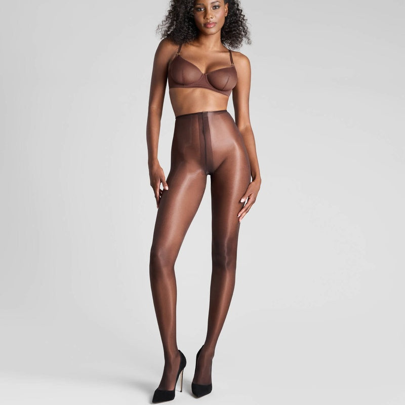 Meia-Calça 10 denier Les Coquetteries Chocolate