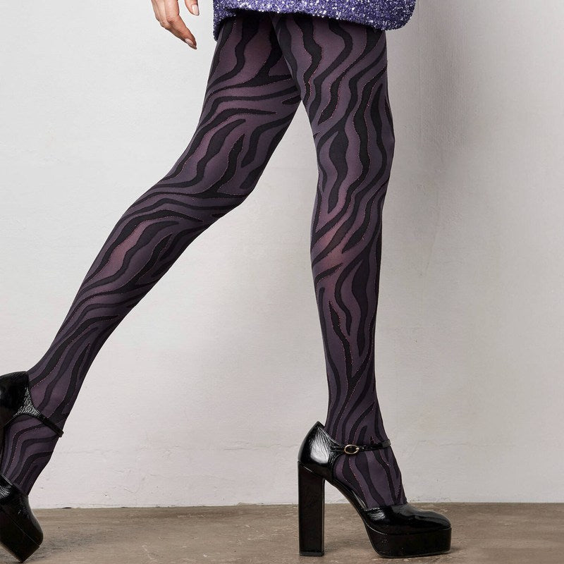 Meia-Calça 40 denier Fashion Plum