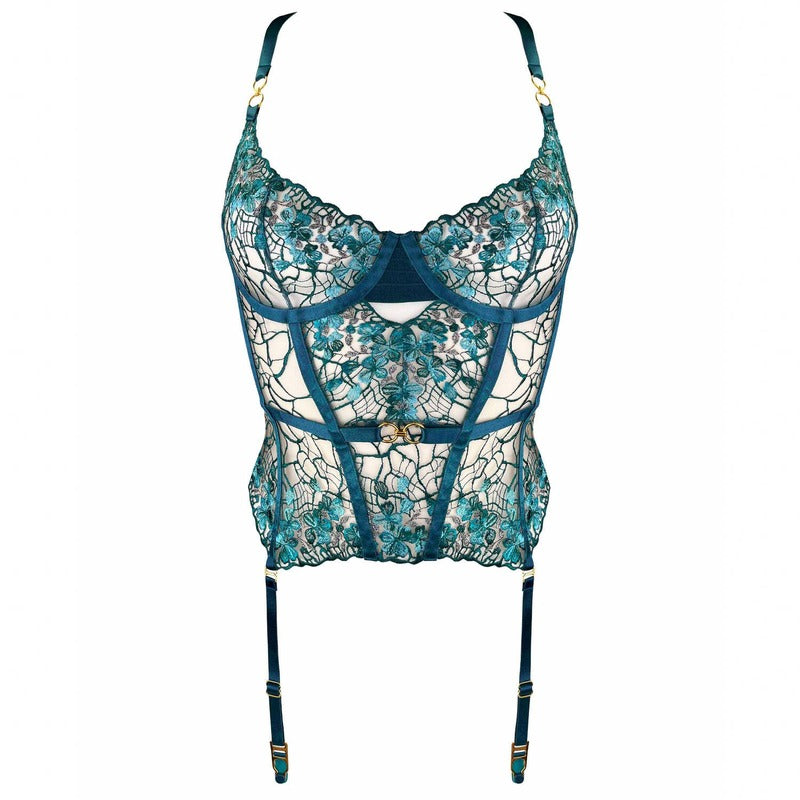Bustier Améla Teal