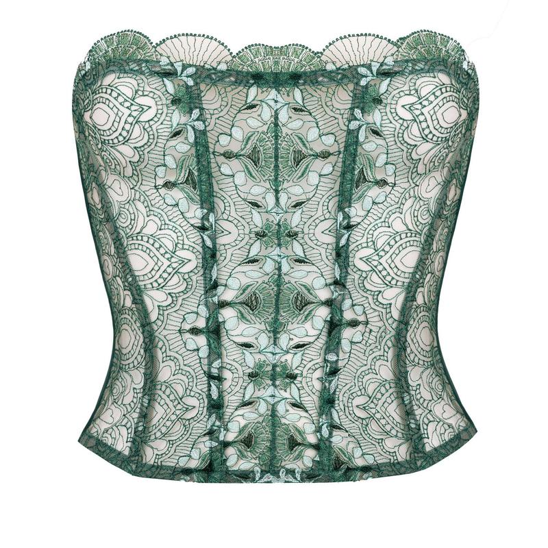 Corset Vidro Veneziano Verde