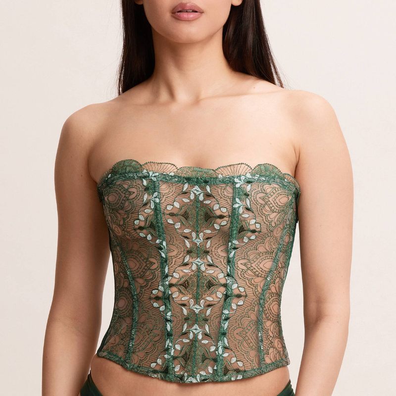 Corset Vidro Veneziano Verde