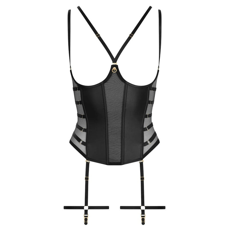Corset com Cinta-Liga Chambre com Topless