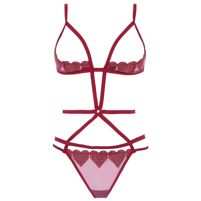 Body Fio Dental Heart com Topless