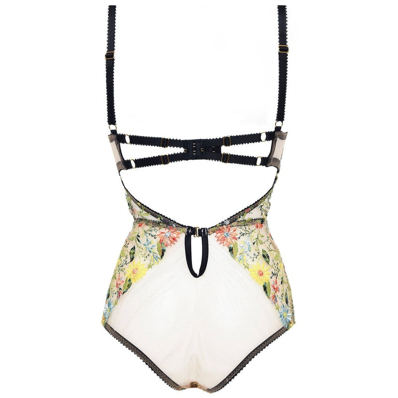 Body Daisy Fleurs Multicolorido