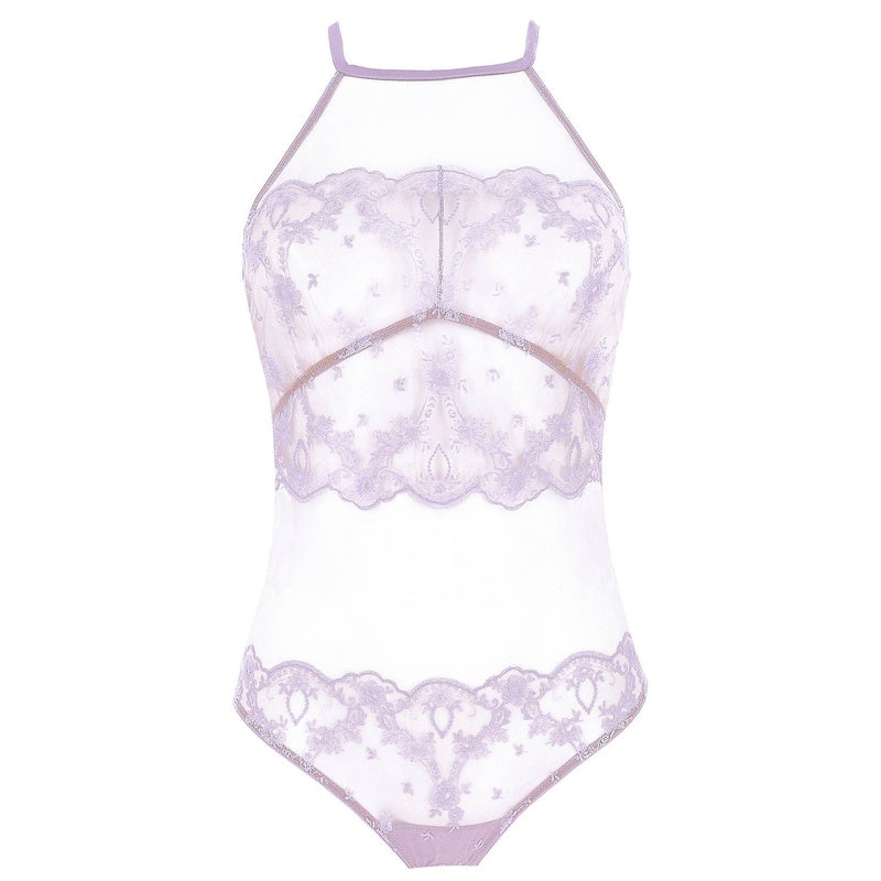 Body Petal Bloom Lilás