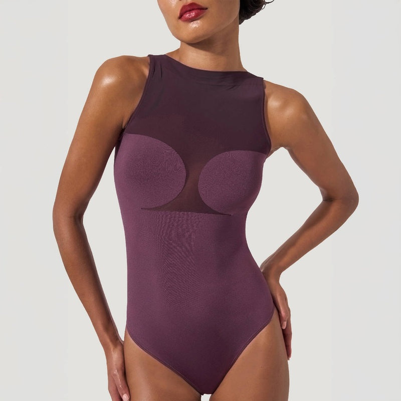 Body Fio Dental Bustier Berinjela
