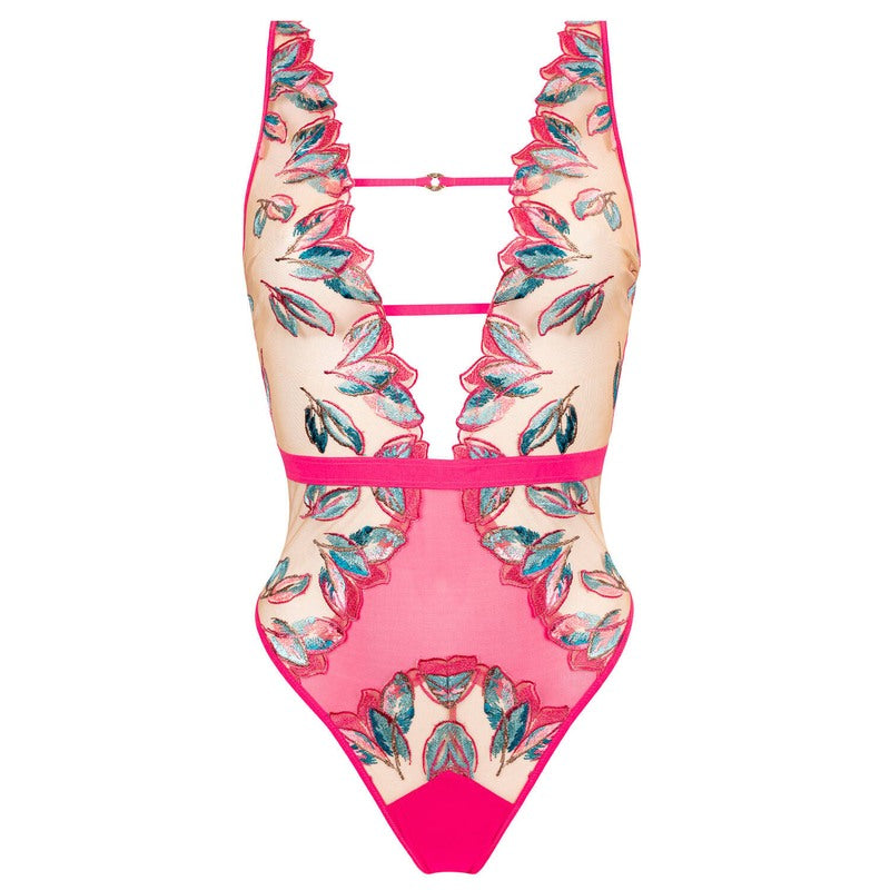 Body Fio Dental Oiseau de Paradis Cereja
