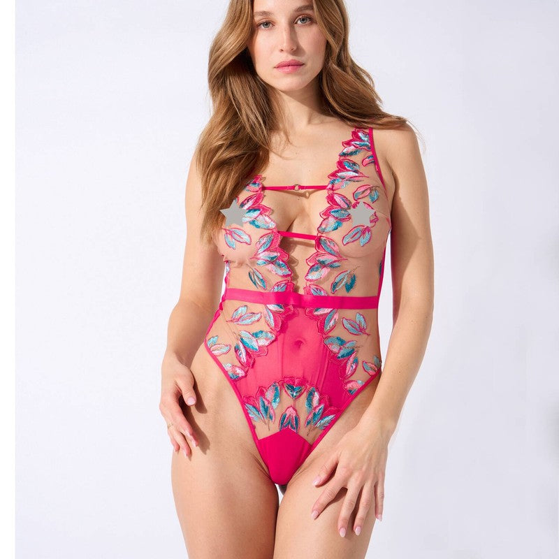 Body Fio Dental Oiseau de Paradis Cereja