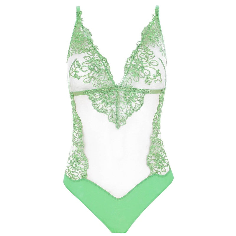 Body sem fio Jardin des Tuileries Verde Claro
