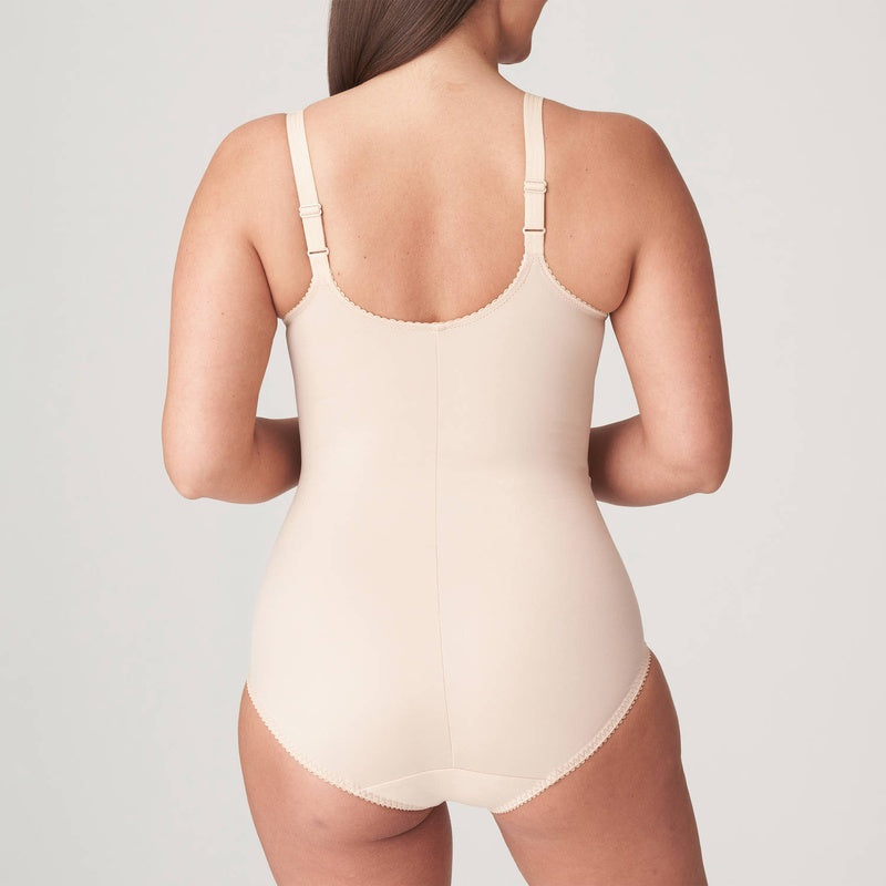 Body com controle de barriga Deauville Café au lait