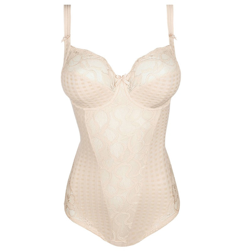 Body com controle de barriga Madison Caffé Latte