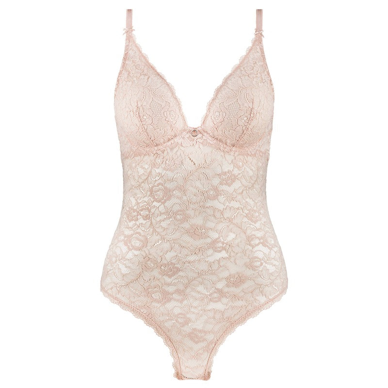 Body de Renda Rosessence Care Nude dEté