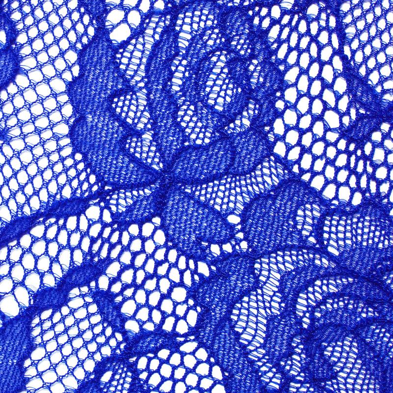 Body Fio Dental de Renda Flashback Néon Bleu Fluo