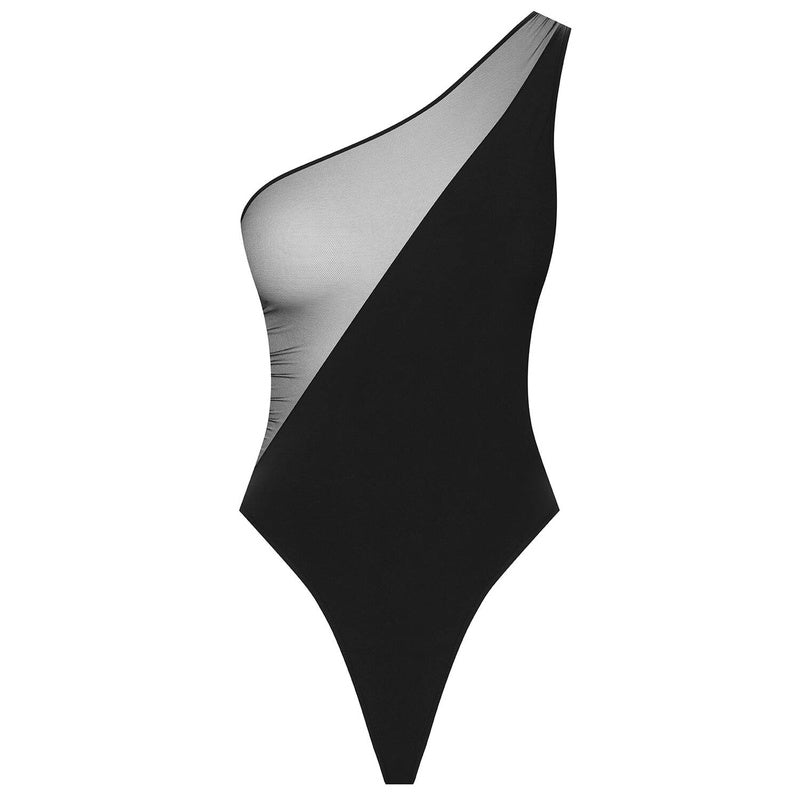 Body Fio Dental assimétrico Nuit Fauve