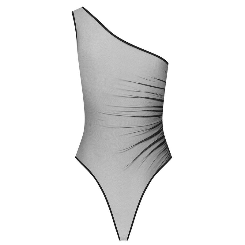 Body Fio Dental assimétrico Nuit Fauve