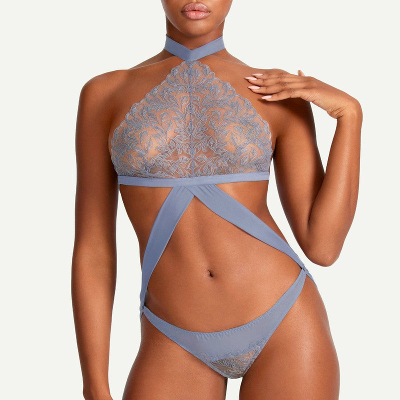 Body aberto Elandra Powder Blue