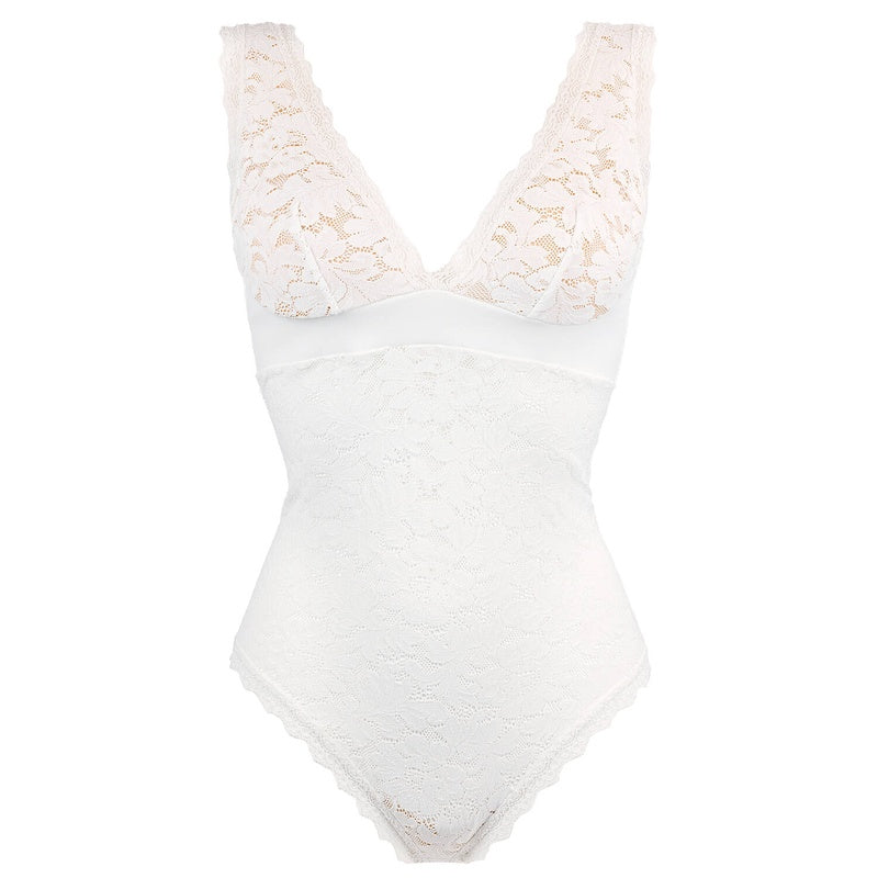 Body de Renda Bettina Dentelle Écume